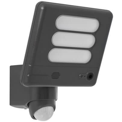 LED-Auenstrahler  mit Bewegungsmelder  und Kamera, LED/25W, 5000K
