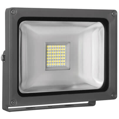 LED-Auenstrahler, LEDs/230V/20W, 1500 lm, 6000K