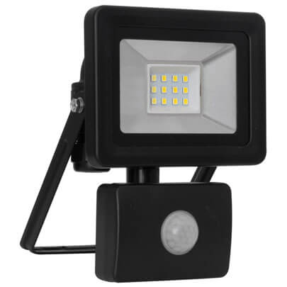 Auenstrahler, LED/10W/1.100 lm, 4000K, mit IR-Sensor