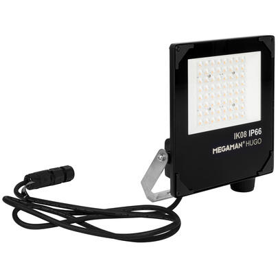 Auenstrahler, HUGO, SMD-LED/22W - 150W, Leistung umschaltbar (Lumen Select), seeklimabestndig, Reflektor asymmetrisch