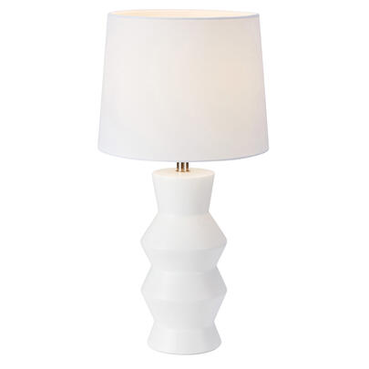Tischleuchte, SIENNA, 1 x E27/40W, wei�