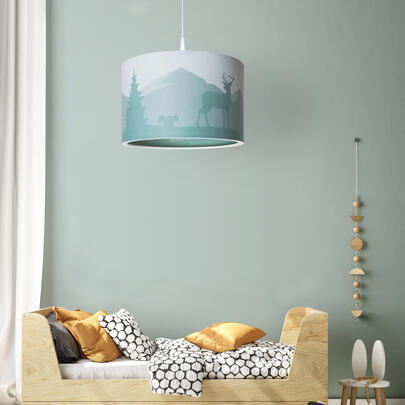 Pendelleuchte, SCANDI WALD, 1 x E27/40W