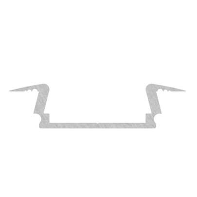 U-Profil mit Kragen 