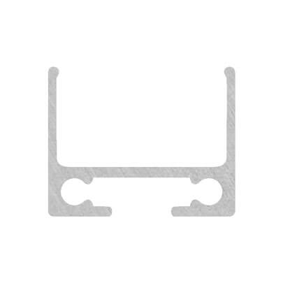 Aufbau-Profil/ Kabel-Universalkanal, PL10, mit Klicksystem, B 16,8, H 12,97, L 2.000