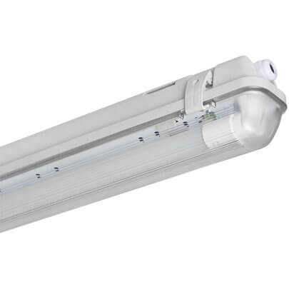 Feuchtraumwannenleuchte, inkl. T8/G13 LED-Rhre, 4000K