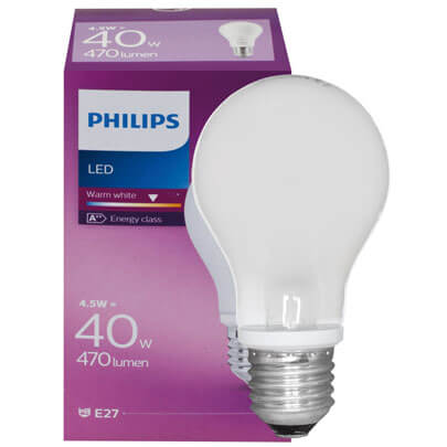 Filament-LED-Lampe, CorePro LEDbulb, AGL-Form, matt, E27, 2700K