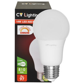 LED-Lampe, CLASSIC DIM TO WARM , AGL- Form, matt, E27, Lebensdauer 25.000 Stunden