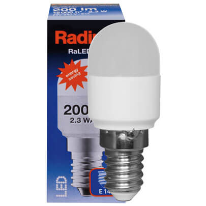LED-Birnenlampe, matt,  RaLED T26,  E14/2,3W (20W), 200 lm