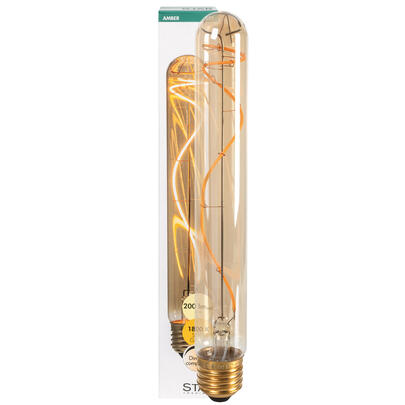 LED-Lampe, Rhrenform, E27/4W, 200 lm, 1800K, Dekofilament