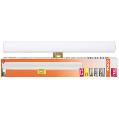 LED-Linienlampe, opal, LEDINESTRA, 1-Sockel-S14d