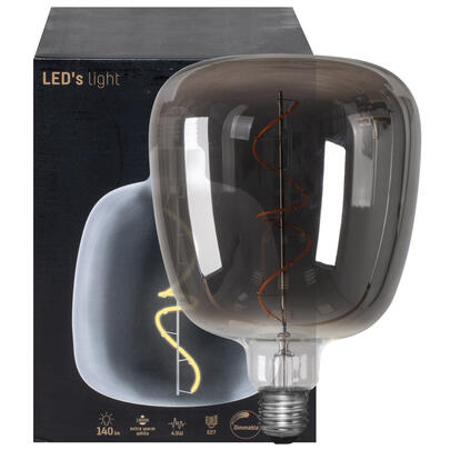 LED-Filament-Lampe, Vasen-Form, E27/4,5W, 140 lm, 1800K