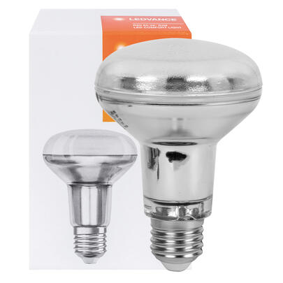 LED-Reflektorlampe, SST PLUS, R80, E27/4,8W (60W), 345 lm, 2700K