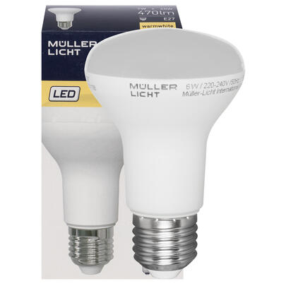 LED-Reflektorlampe, R63, R80, E27, 2700K