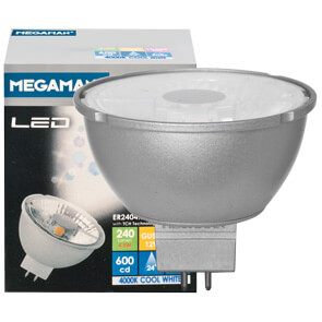LED-Reflektorlampe, MR16, GU5,3/12V/4,5W (22W), 240 lm
