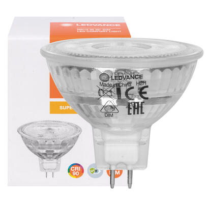 LED-Reflektorlampe, MR16, SUPERIOR CLASS, GU5,3/12V/8W (50W), 621 lm, 4000K