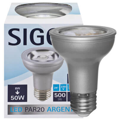 LED-Reflektorlampe, ARGENT,  E27, 3000K