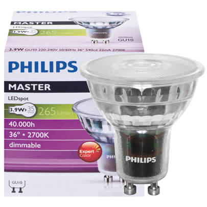 LED-Reflektorlampe, PAR16, MASTER LEDspot ExpertColor, GU10