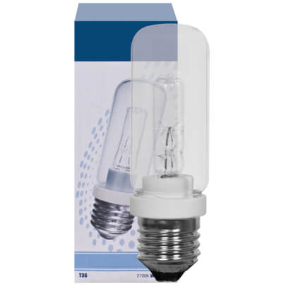 HV-Halogenlampe, E27/230V/, klar, Halolux Ceram