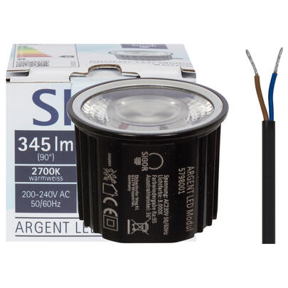 LED-Modul, PAR/MR16, ARGENT, LED/5,5W