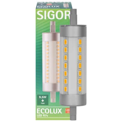 LED-Stablampe, R7s/9,5W, 1.055 lm, 2700K