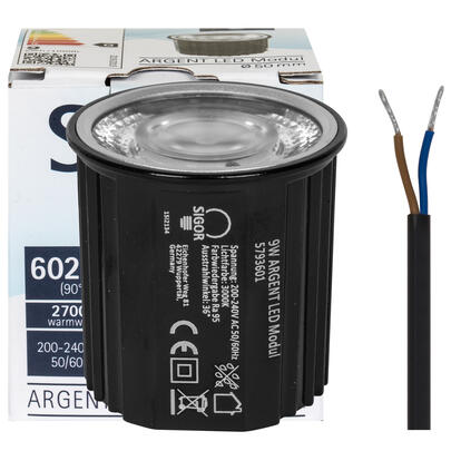 LED-Modul, PAR/MR16, ARGENT, 9W