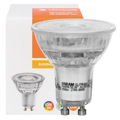 LED-Reflektorlampe, PAR16, SUPERIOR CLASS, GU10/3,7W (35W), 230 lm, 4000K