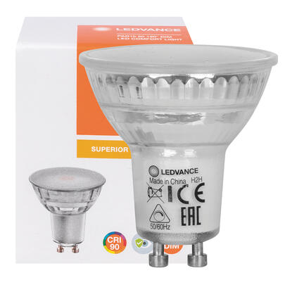 LED-Reflektorlampe, PAR16, SUPERIOR CLASS, GU10/ 6W (46W), 575 lm, 2700K