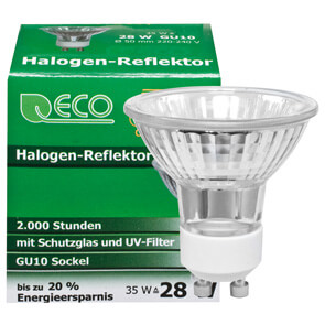 Halogenlampe, PAR16, 230V/GU10,  Abstrahlwinkel 40
