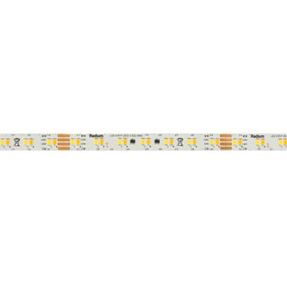 LED-Flexstreifen, Bi-Color, STRIP 2000 S TW/TWW, 2835-SMD-LEDs/24V/96W, L 5 m, 700 LEDs, ~19,2W/m, ~2.000 lm/m