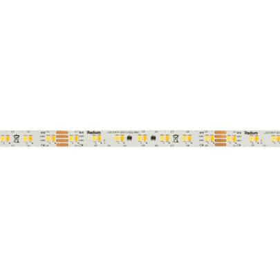 LED-Flexstreifen, Bi-Color, STRIP 2000 S TW/TWW, 2835-SMD-LEDs/24V/96W, L 5 m, 700 LEDs, ~19,2W/m, ~2.000 lm/m