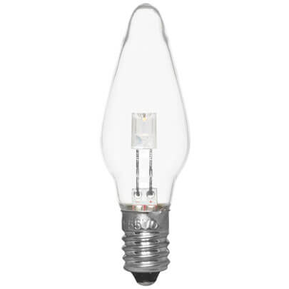 LED-Filament-Lampe,  3er-Set, klar, E10/10-55V/0,2W, 4 lm, 2100K