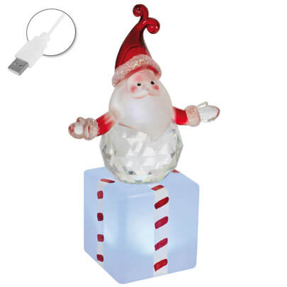 LED-Weihnachtsmann, H 120, B 70, T 40,  mit RGB-Farbwechsler