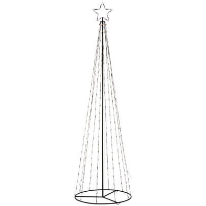 LED-Tannenbaum, TORN, 250 warmweie LEDs, H 2.500,  750