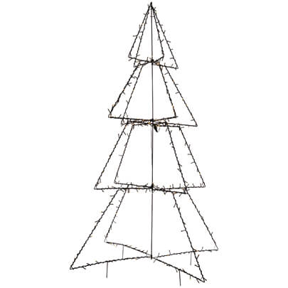 LED-Tannenbaum, FOLDY, 200 warmweie LEDs