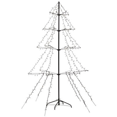 LED-Weihnachtsbaum, 420 warmweie LEDs, H 2.100,  1.100