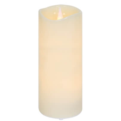 Kerze, GRANDE, 1 warmweie LED