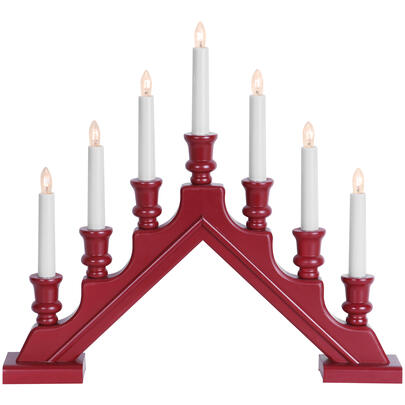 Weihnachtsleuchter, SARA, 7 x E10/34V/3W