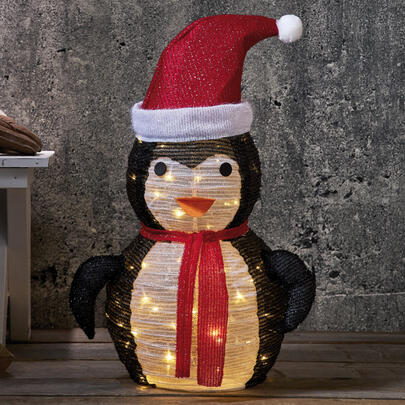 Pinguin, TECIDY, 45 warmweie LEDs