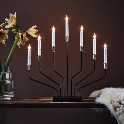 Weihnachtsleuchter, BROSA XL, 7 x E10/34V/3W