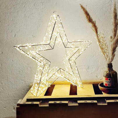 LED-Stern, 960 warmwei�e LEDs