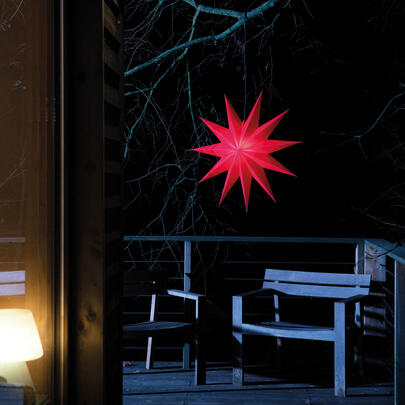 Weihnachtsstern, 1 x E14/15W,  1.000