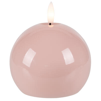 Echtwachskerze, FLAMME SHINE, 1 warmweie flackernde LED