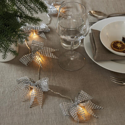LED-Minilichterketten, BOWIE, 10 warmweie LEDs
