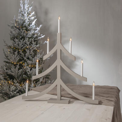 Weihnachtsleuchter, PAGOD, 7 x E10/34V/3W