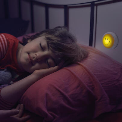 Kindernachtlicht,  SMILEY,  LED/0,3W