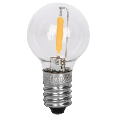 LED-Filament-Lampe, 3er-Set, E10/23-55V/0,5W, 14 lm, 1900K
