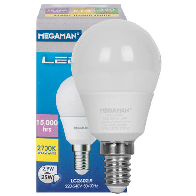 LED-Lampe, CLASSIC, Tropfen-Form, matt, E14, 2800K
