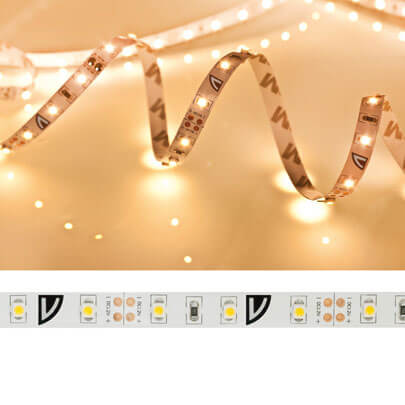 LED-Flexstreifen, VARDAflex, 3528-SMD-LEDs/12V/24W, L 5 m, 300 LED, 4,8W/m, 408 lm/m