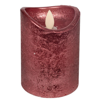 Echtwachskerze, 1 warmweie LED