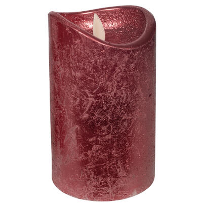 Echtwachskerze, 1 warmwei�e LED